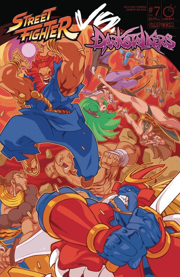 STREET FIGHTER VS DARKSTALKERS (2017) #7