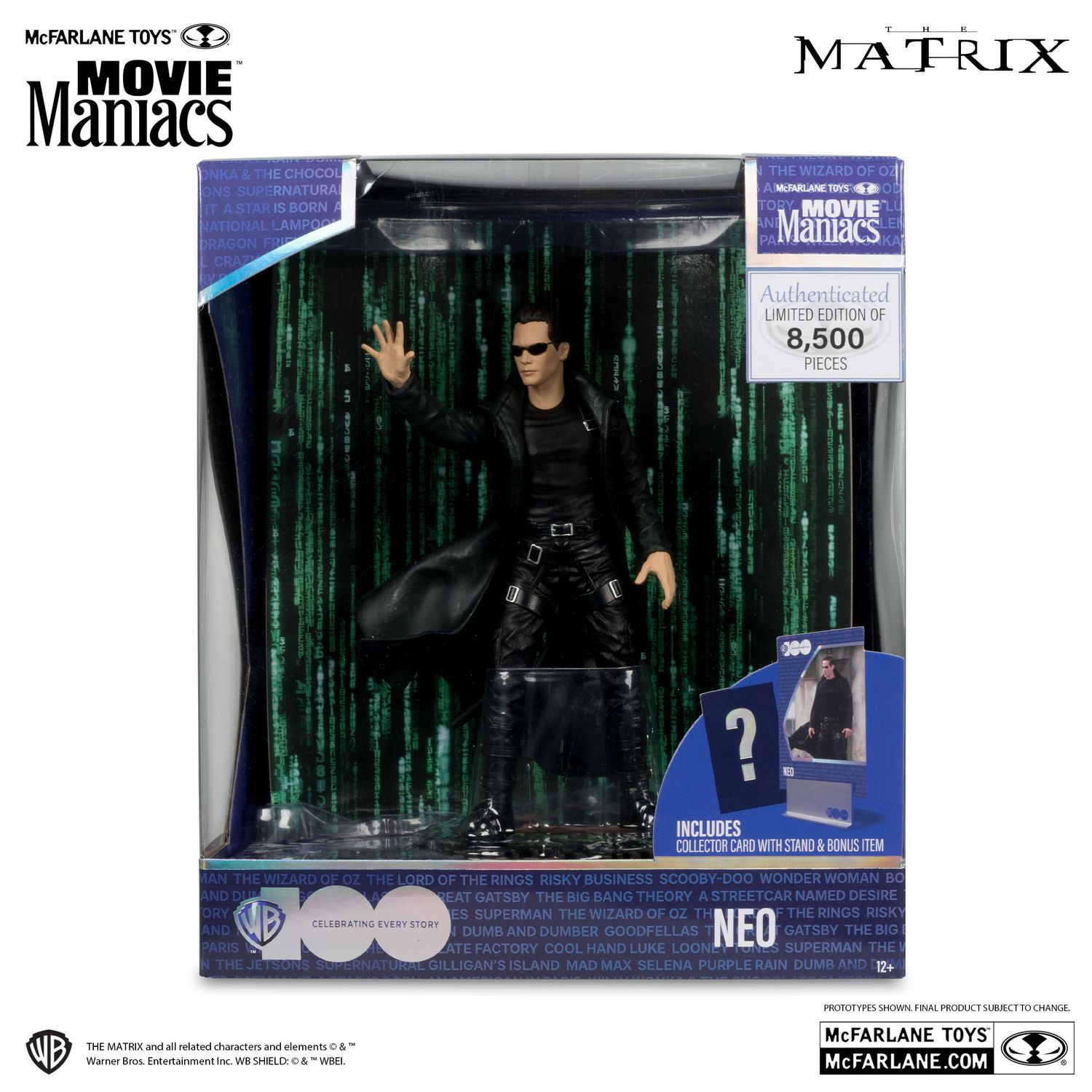 MCFARLANE MOVIE MANIACS NEO (THE MATRIX)