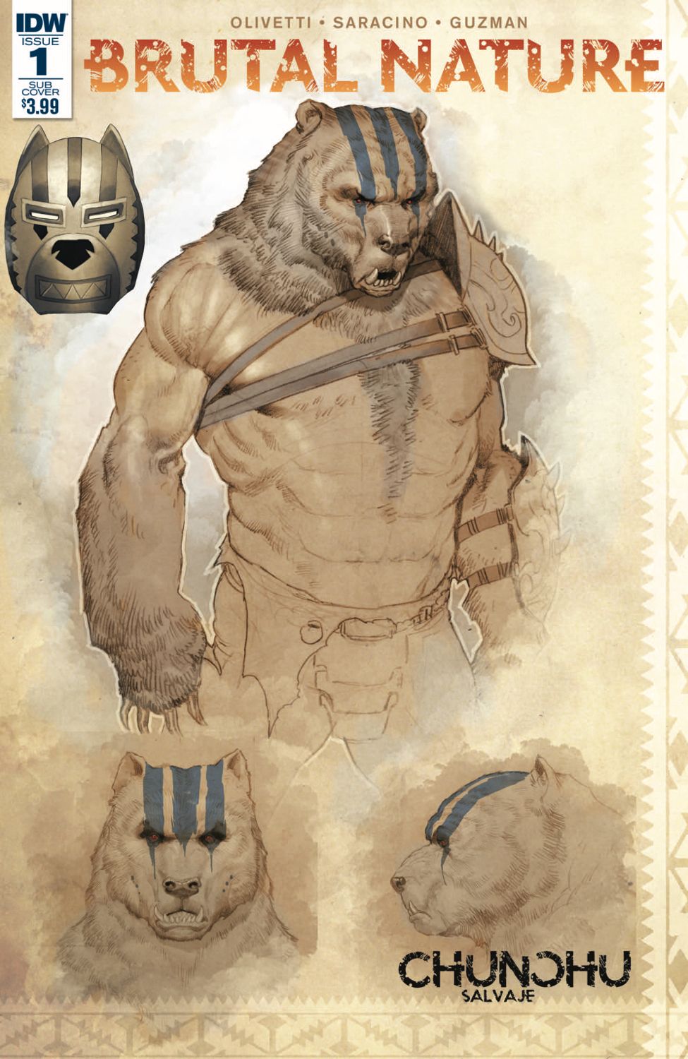 BRUTAL NATURE (2016) #1 CVR B