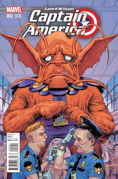 CAPTAIN AMERICA SAM WILSON (2015) #2 CVR B