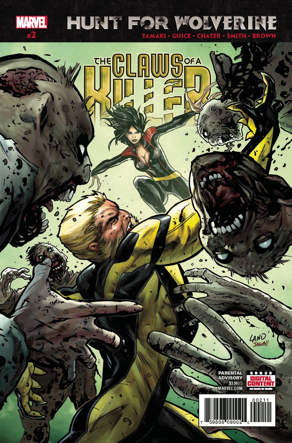 HUNT FOR WOLVERINE CLAWS OF KILLER (2018) #2