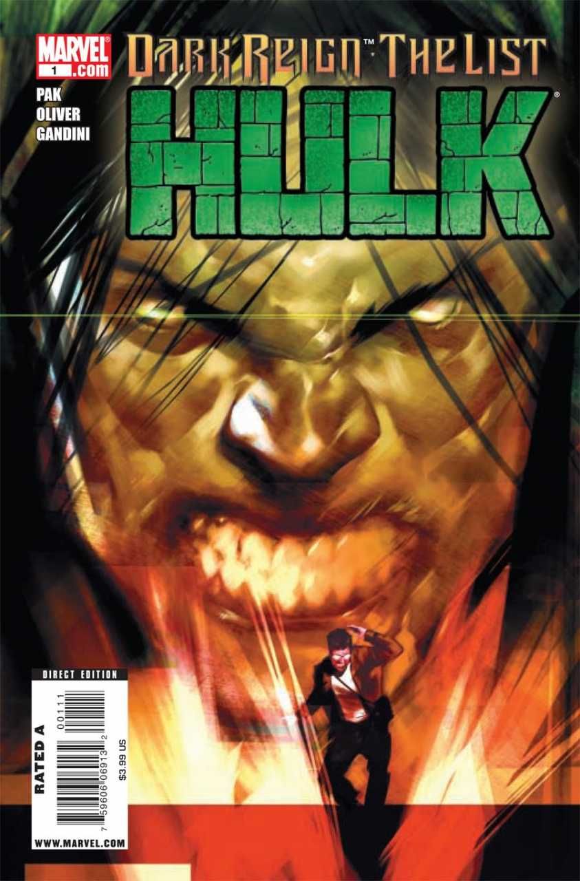 DARK REIGN THE LIST HULK (2009) #1