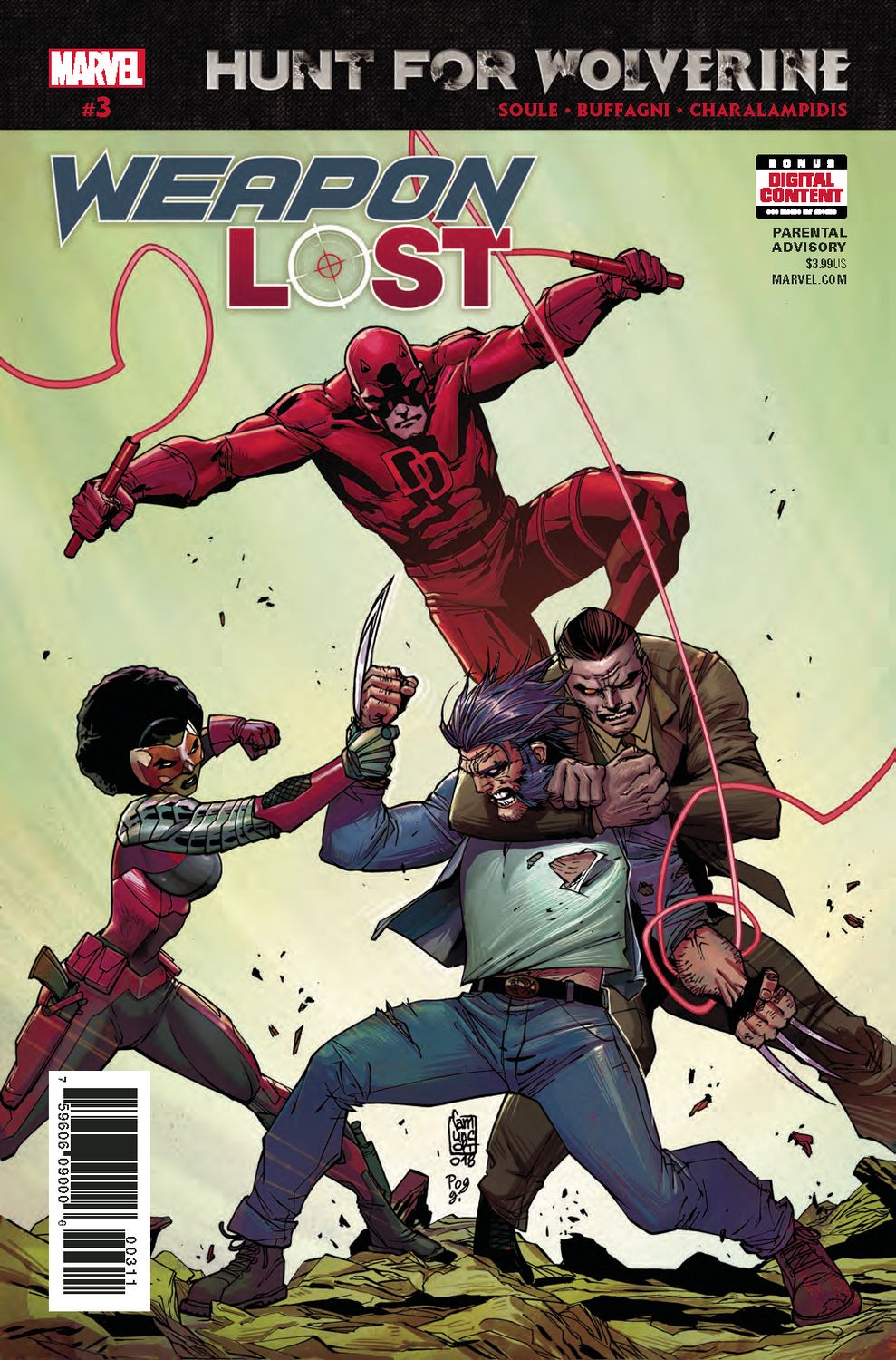 HUNT FOR WOLVERINE WEAPON LOST (2018) #3