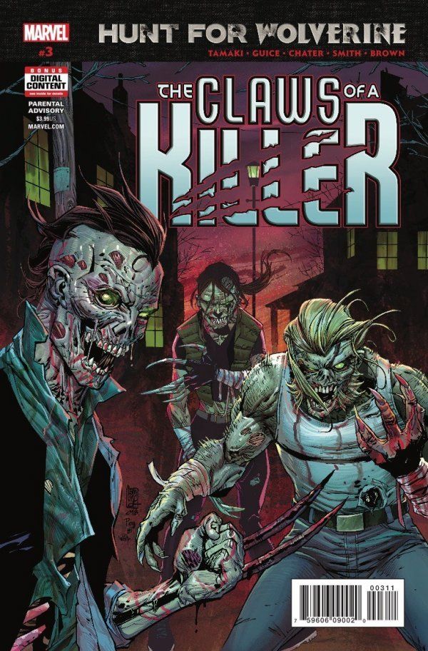 HUNT FOR WOLVERINE CLAWS OF KILLER (2018) #3