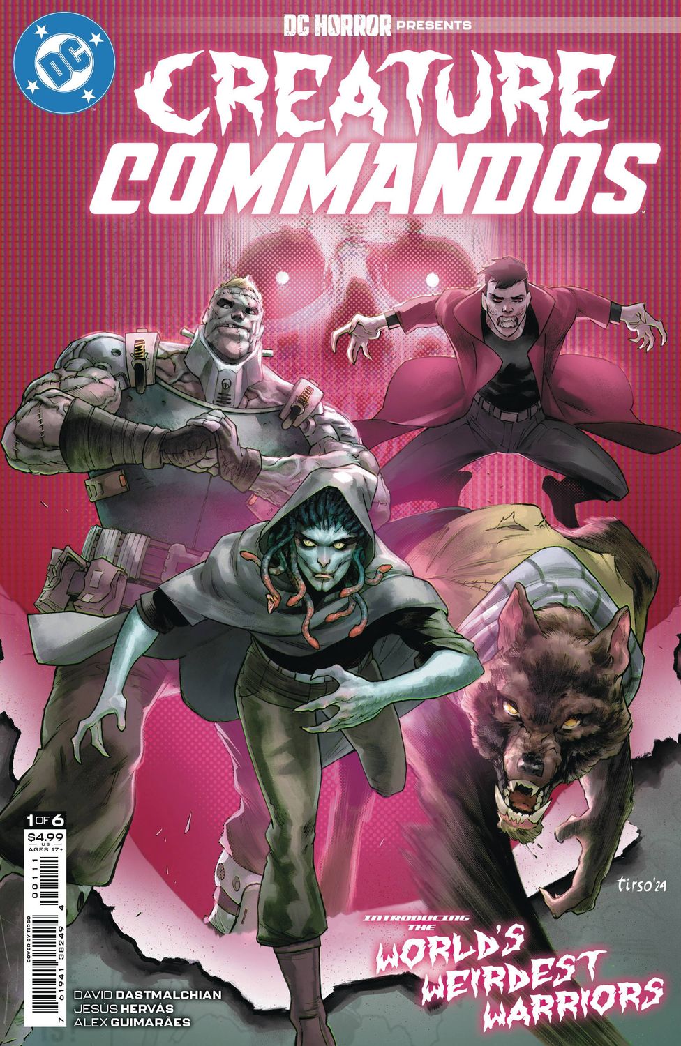 DC HORROR PRESENTS CREATURE COMMANDOS (2024) #1
