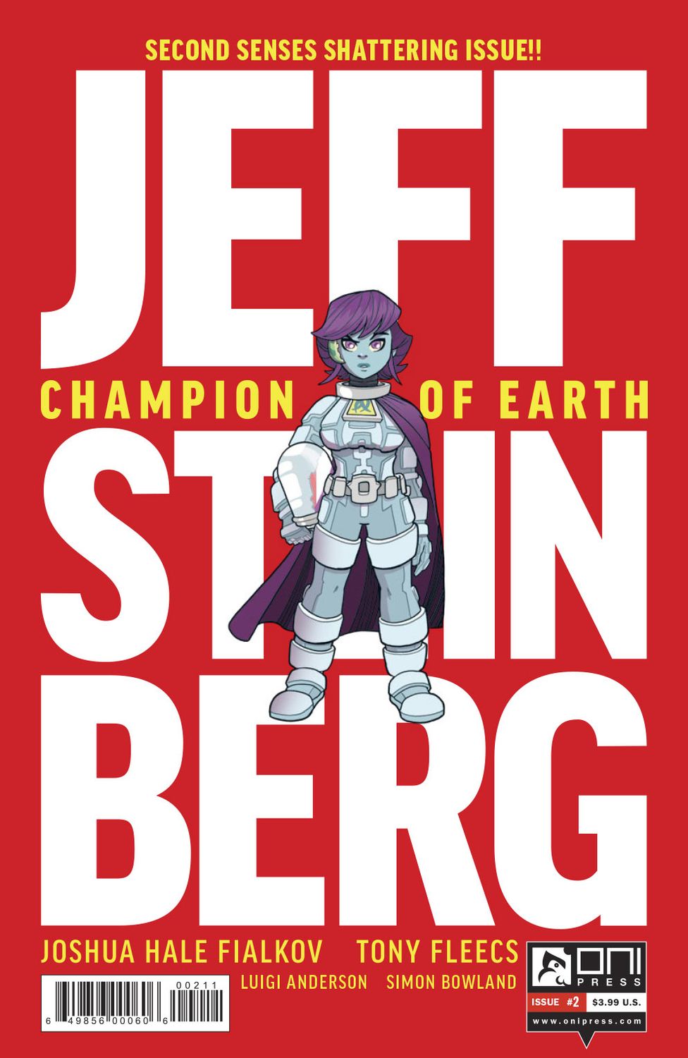 JEFF STEINBERG CHAMPION OF EARTH (2016) #2