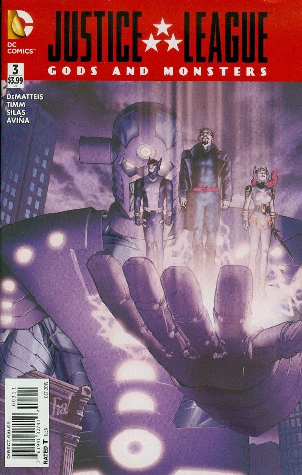 JUSTICE LEAGUE GODS AND MONSTERS (2015) #3