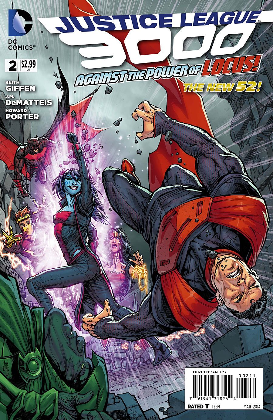 JUSTICE LEAGUE 3000 (2014) #2