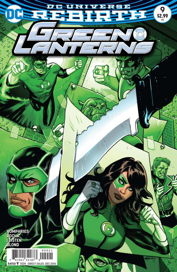 GREEN LANTERNS (2016) #9 CVR B