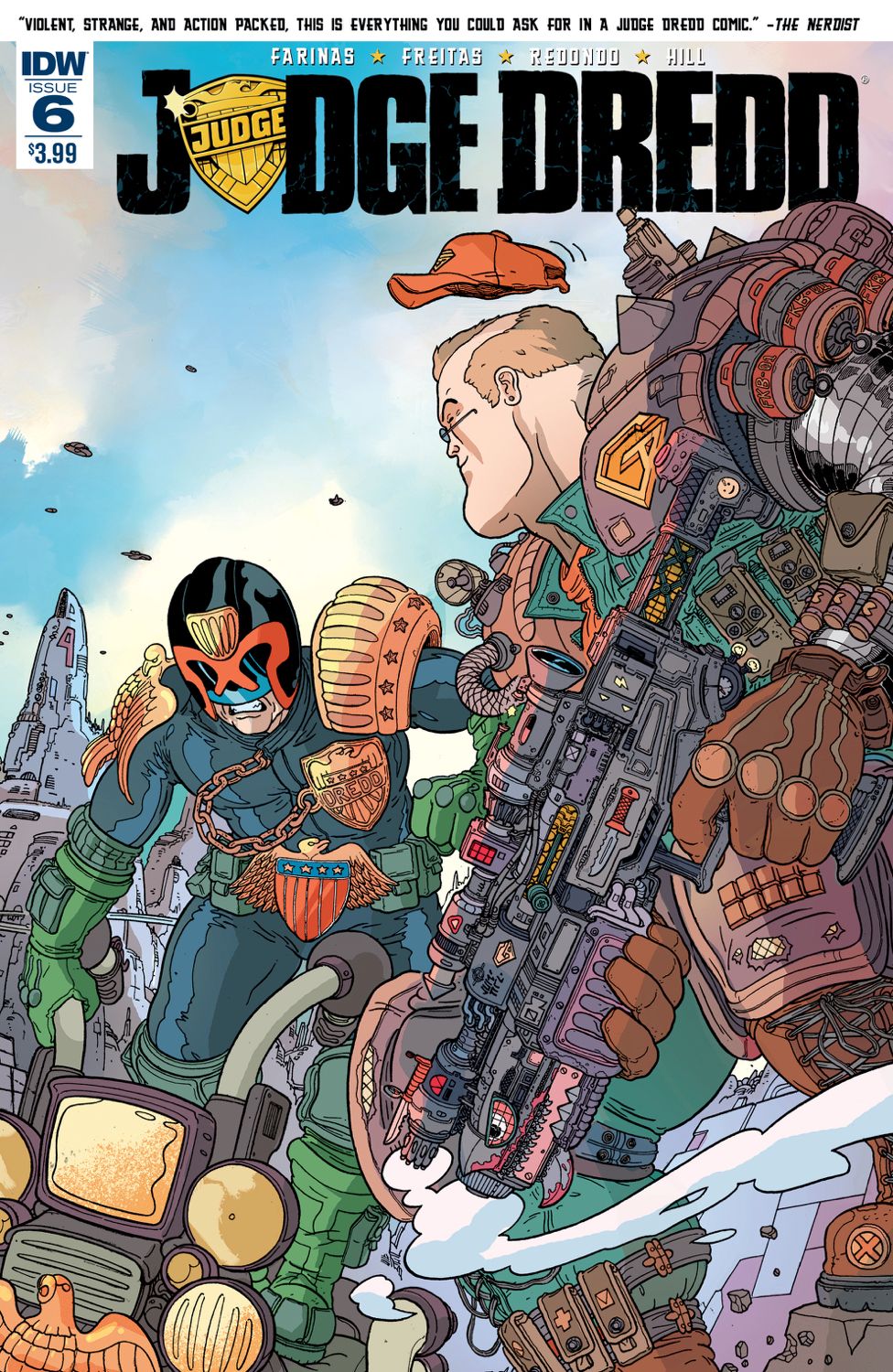 JUDGE DREDD (2016) #6