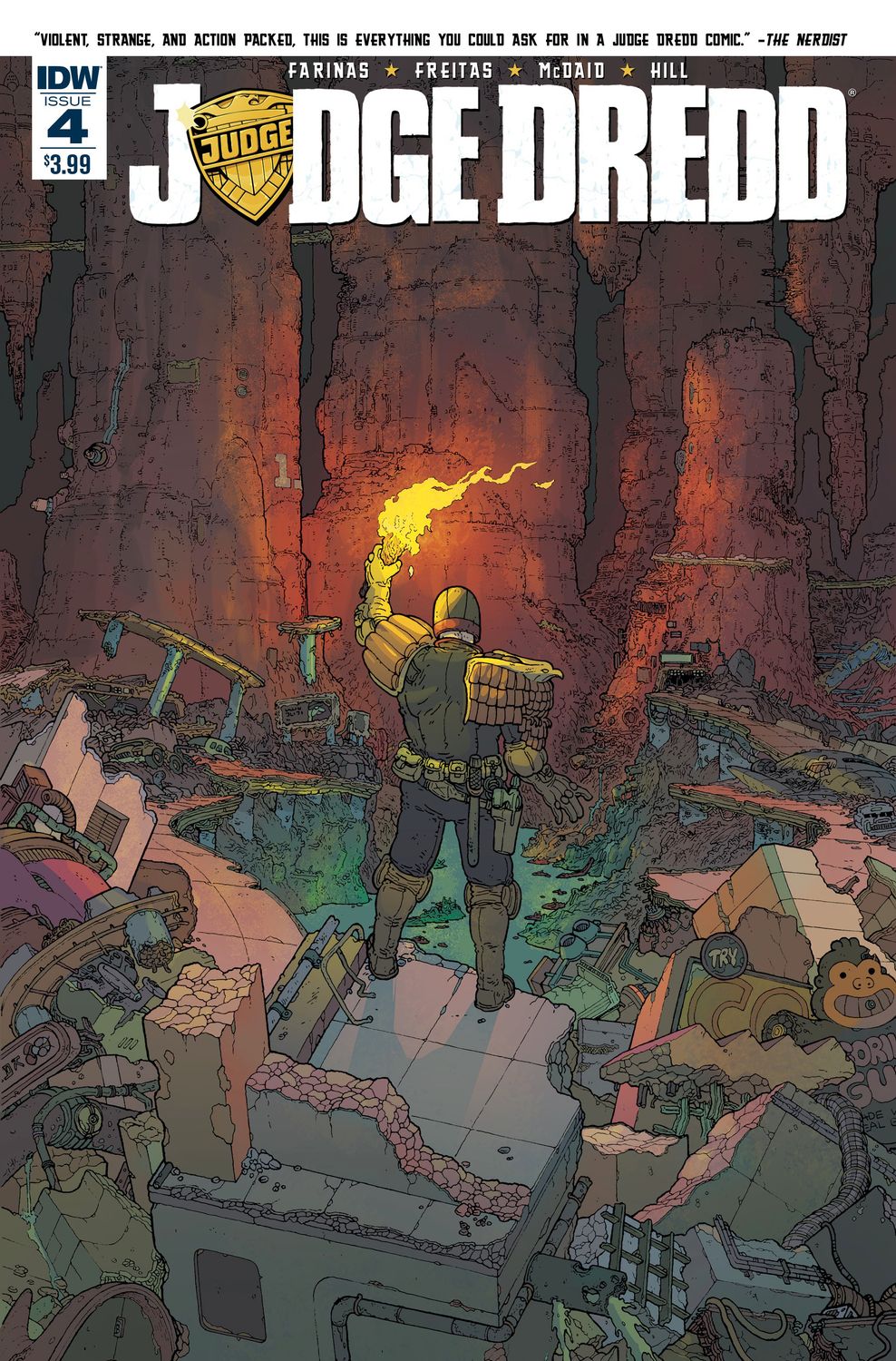 JUDGE DREDD (2016) #4