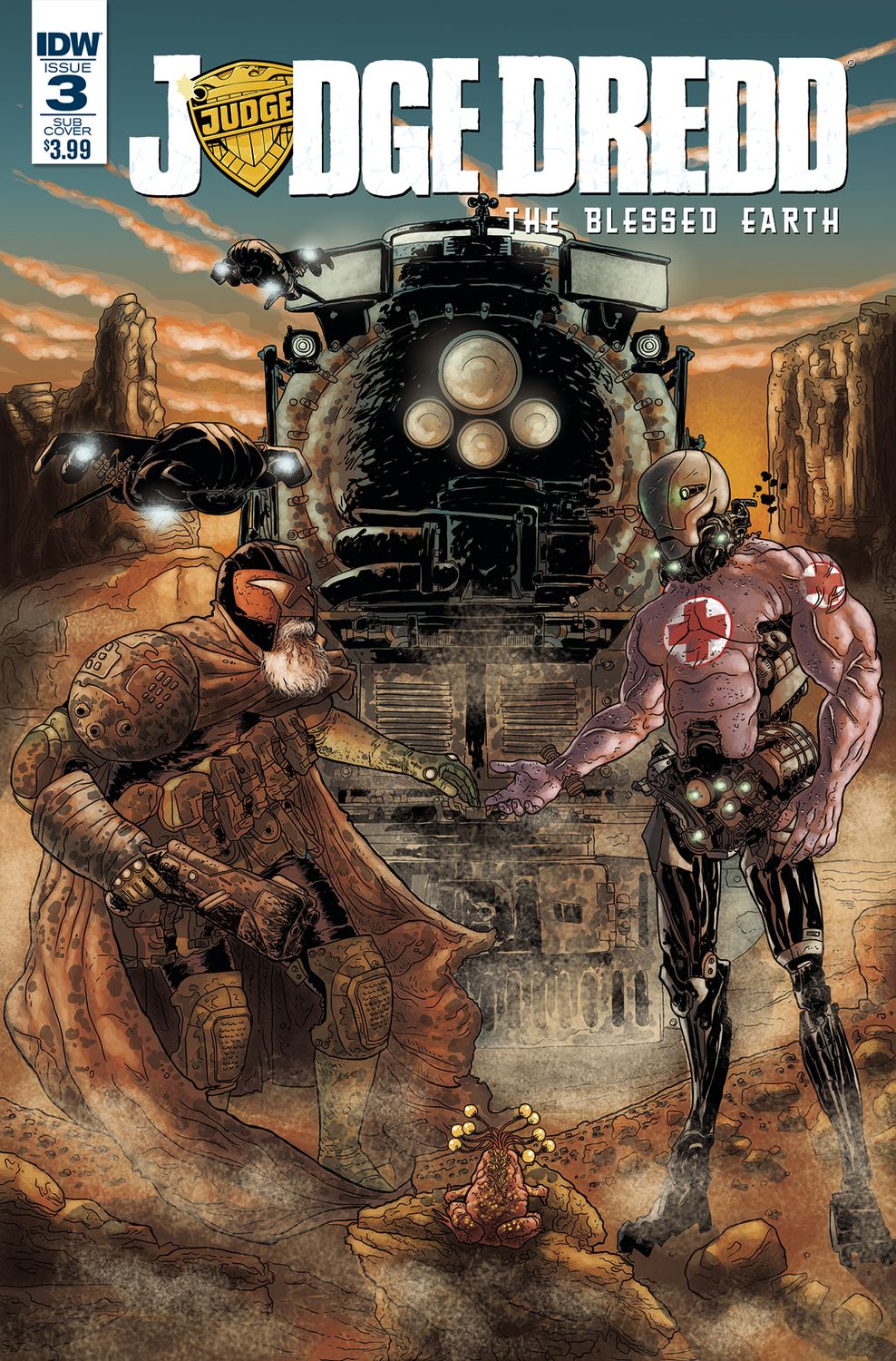JUDGE DREDD BLESSED EARTH (2017) #3 CVR B