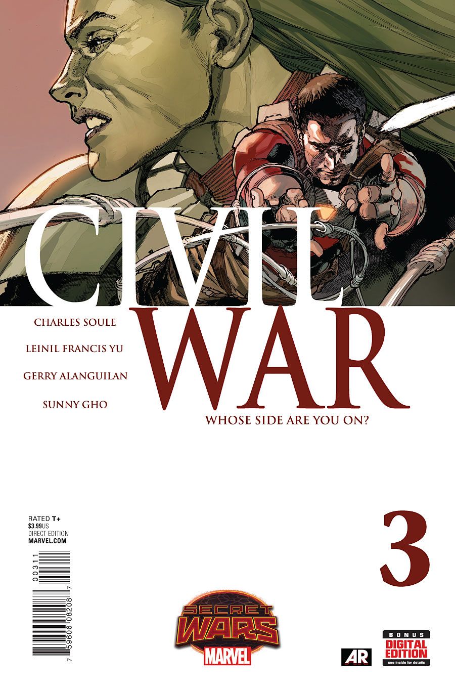 CIVIL WAR (2015) #3 (SECRET WARS TIE IN)