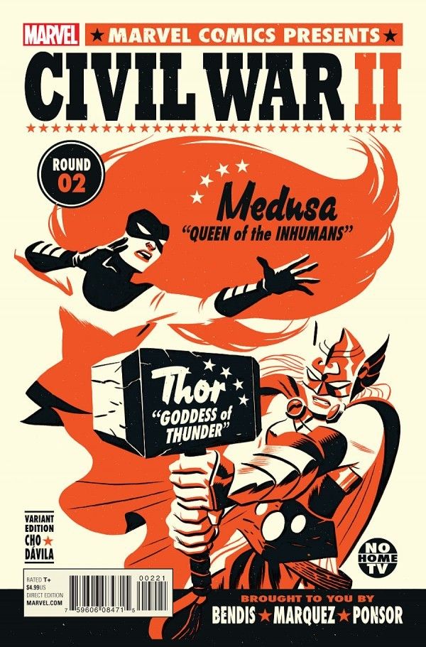 CIVIL WAR II (2016) #2 CVR B