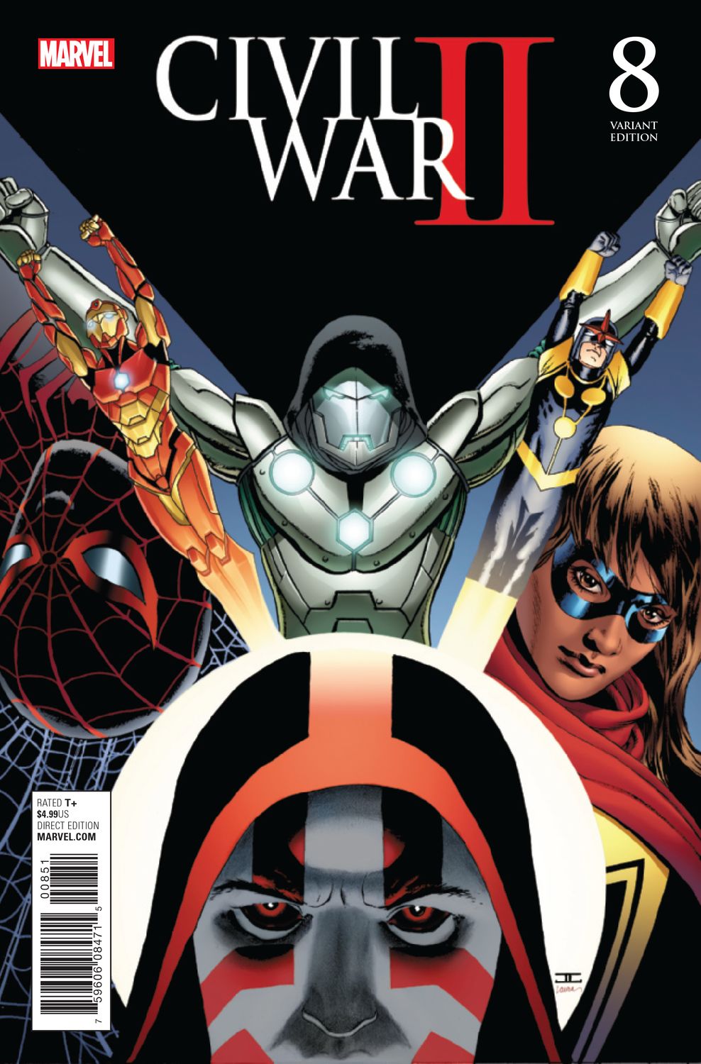 CIVIL WAR II (2016) #8 CVR E