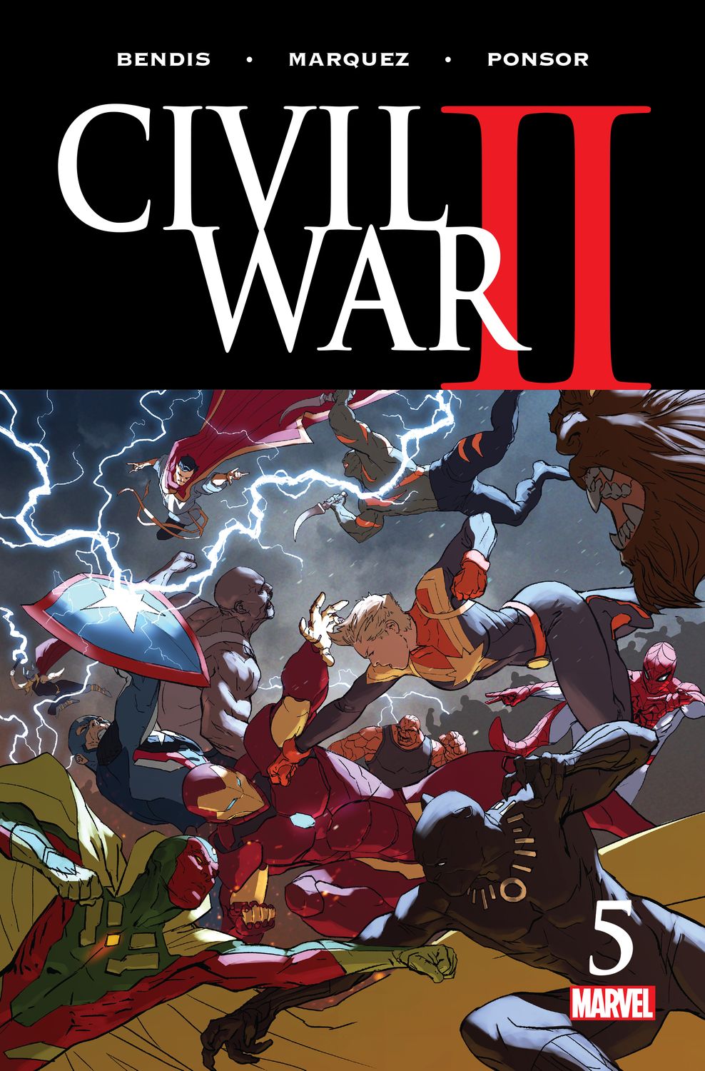 CIVIL WAR II (2016) #5