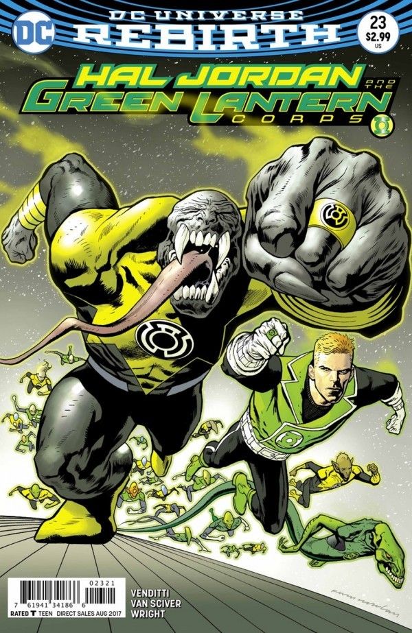 HAL JORDAN AND THE GREEN LANTERN CORPS (2017) #23 CVR B