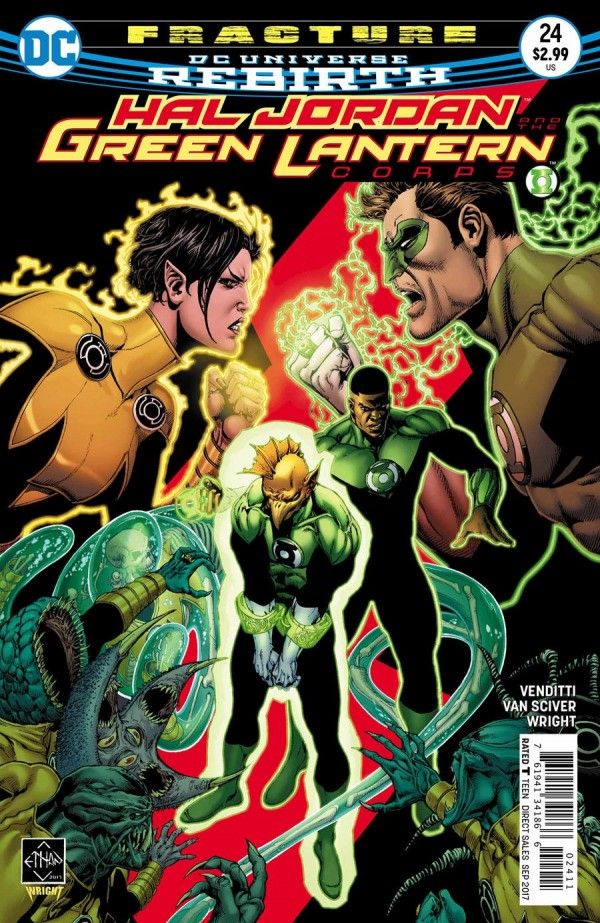 HAL JORDAN AND THE GREEN LANTERN CORPS #24