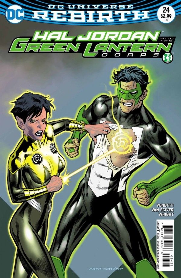 HAL JORDAN AND THE GREEN LANTERN CORPS (2017) #24 CVR B