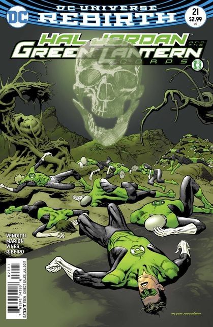 HAL JORDAN AND THE GREEN LANTERN CORPS (2017) #21 CVR B