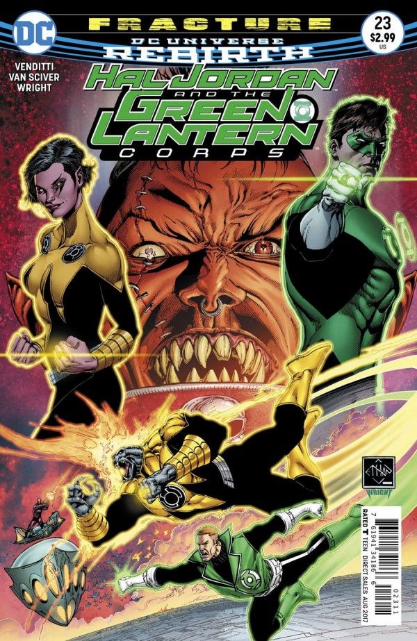 HAL JORDAN AND THE GREEN LANTERN CORPS (2017) #23