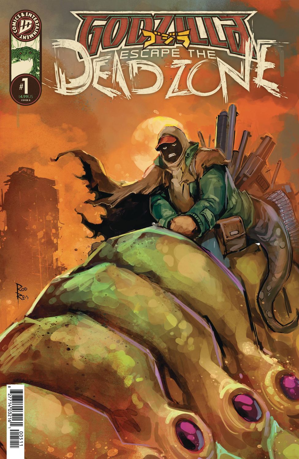 GODZILLA ESCAPE DEADZONE (2025) #1 CVR B