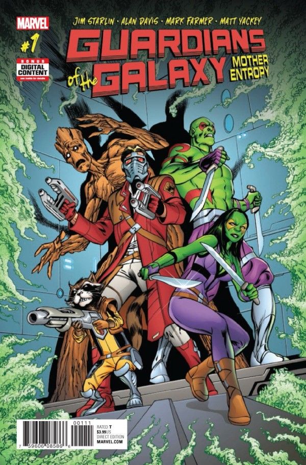 GUARDIANS OF GALAXY MOTHER ENTROPY (2017) #1