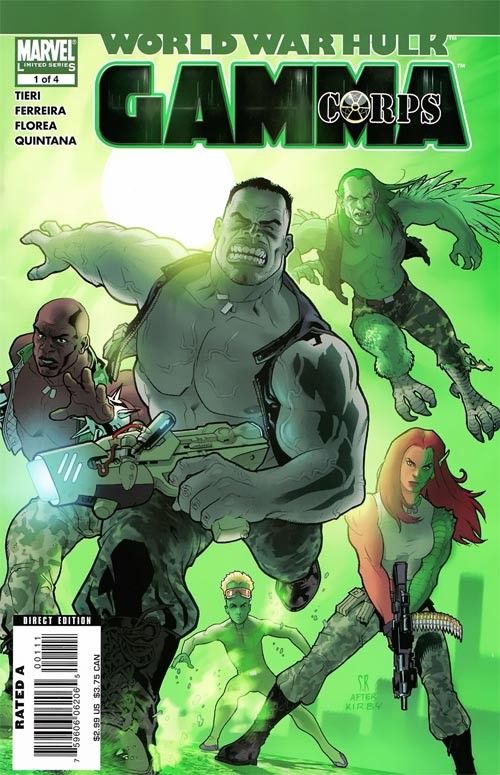 WORLD WAR HULK GAMMA CORPS (2007) #1