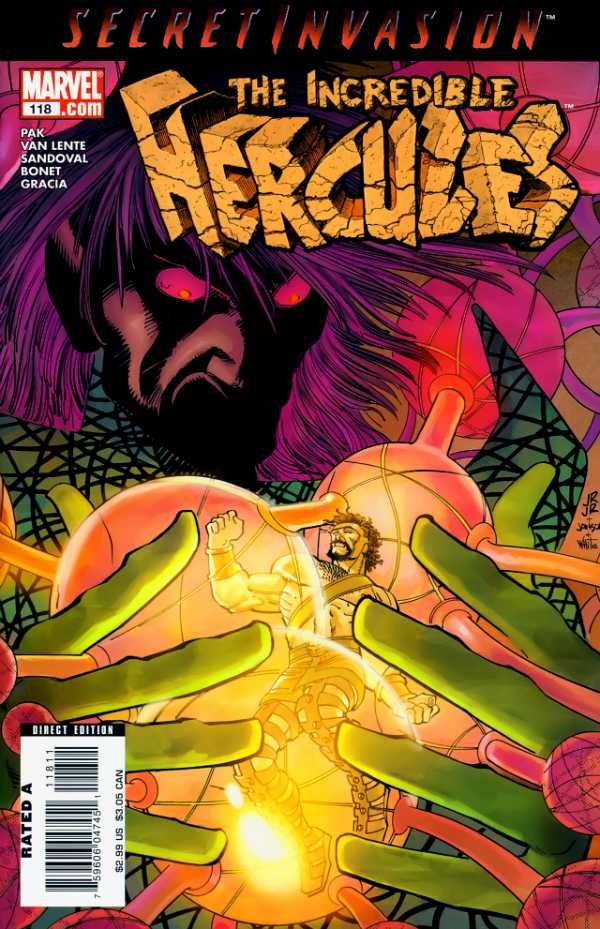 INCREDIBLE HERCULES (2008) #118