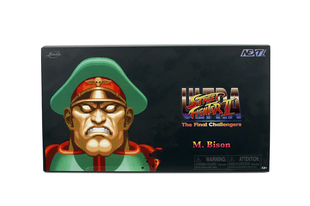 JADA TOYS ULTRA STREET FIGHTER M. BISON DELUXE PLAYER 2