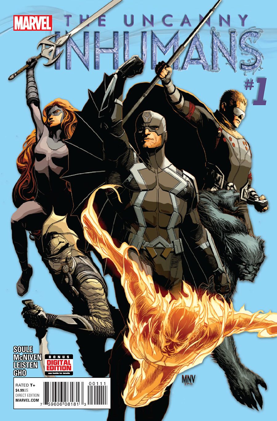 UNCANNY INHUMANS (2015) #1