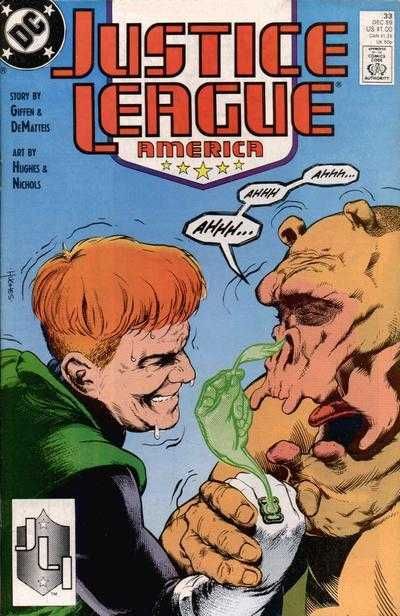 JUSTICE LEAGUE AMERICA (1989) #33