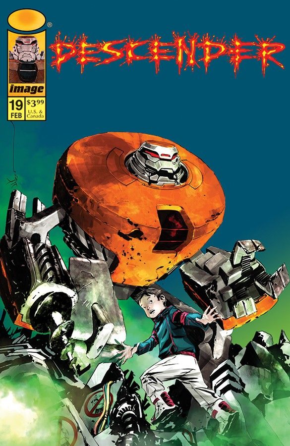 DESCENDER (2017) #19 CVR B