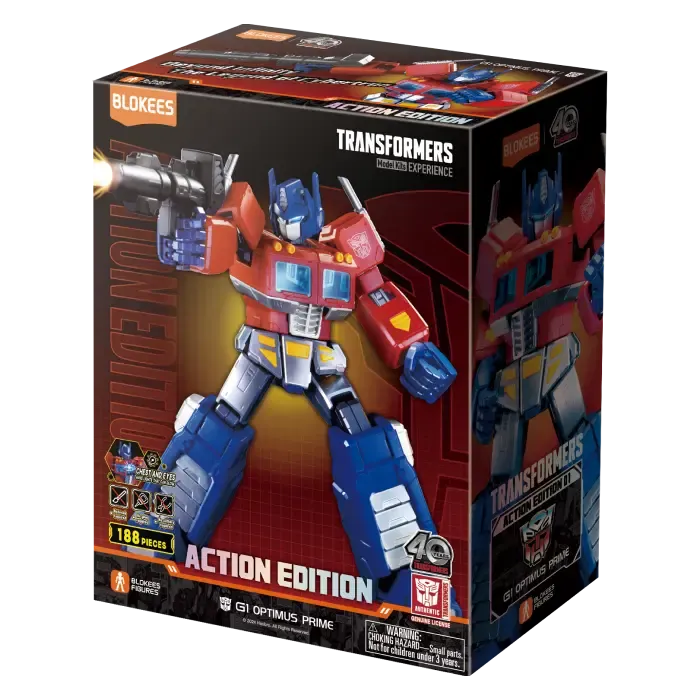 BLOKEES TRANSFORMERS ACTION EDITION G1 OPTIMUS PRIME