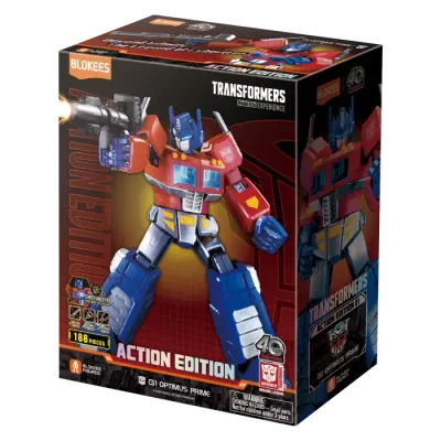 BLOKEES TRANSFORMERS ACTION EDITION G1 OPTIMUS PRIME