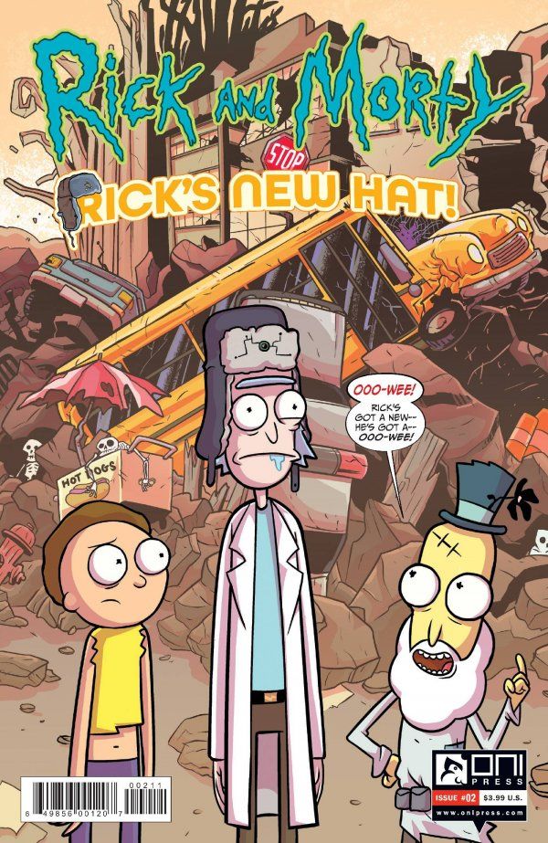 RICK AND MORTY RICKS NEW HAT (2021) #2