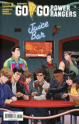 GO GO POWER RANGERS (2017) #5