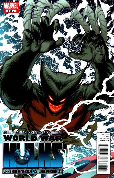 WORLD WAR HULKS WOLVERINE VS. CAPTAIN AMERICA (2010) #1