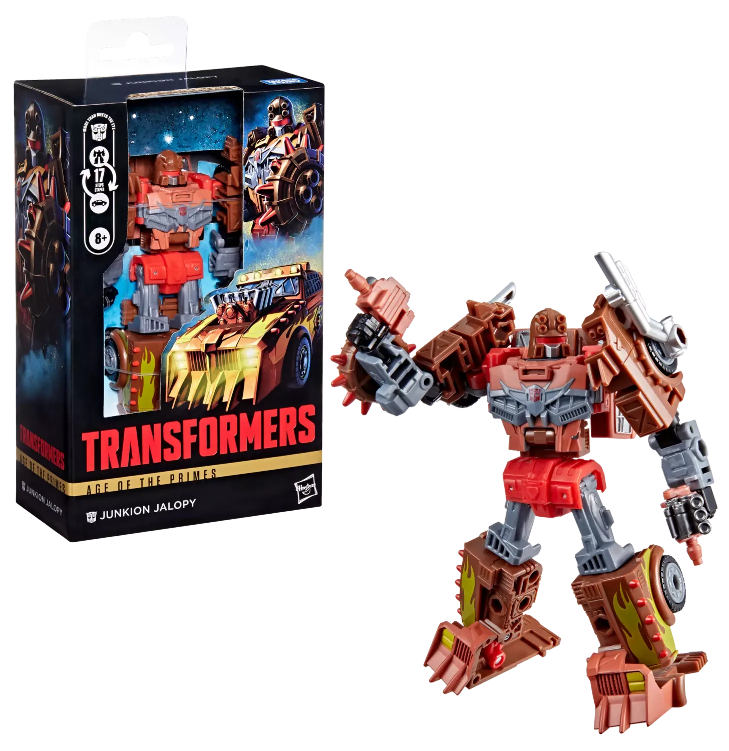 TRANSFORMERS AGE OF THE PRIMES DELUXE CLASS JUNKION JALOPY