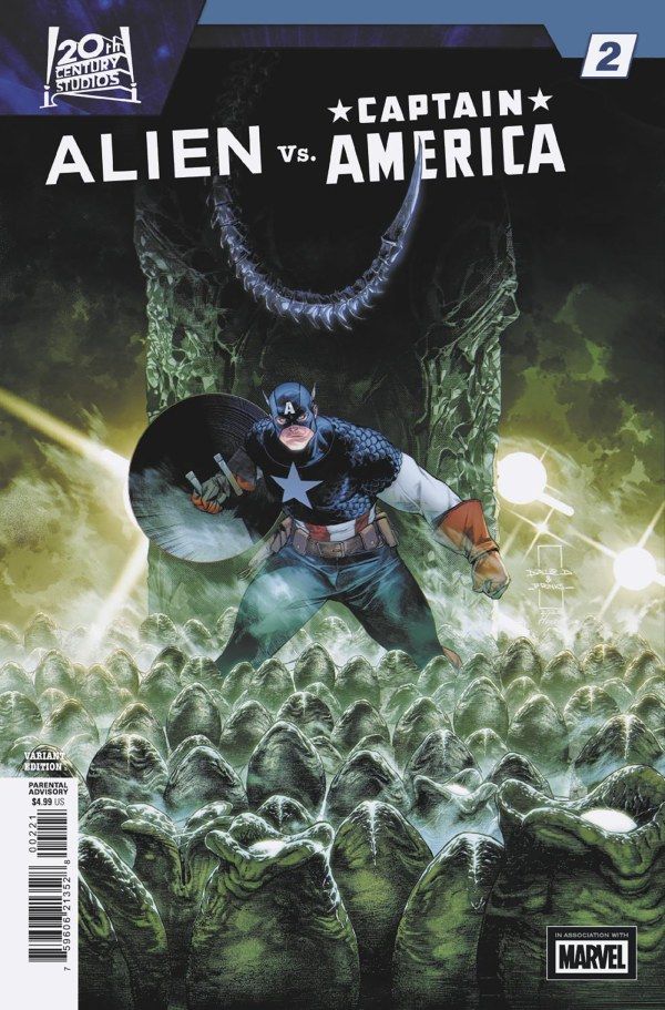 ALIEN VS. CAPTAIN AMERICA (2025) #2 CVR B