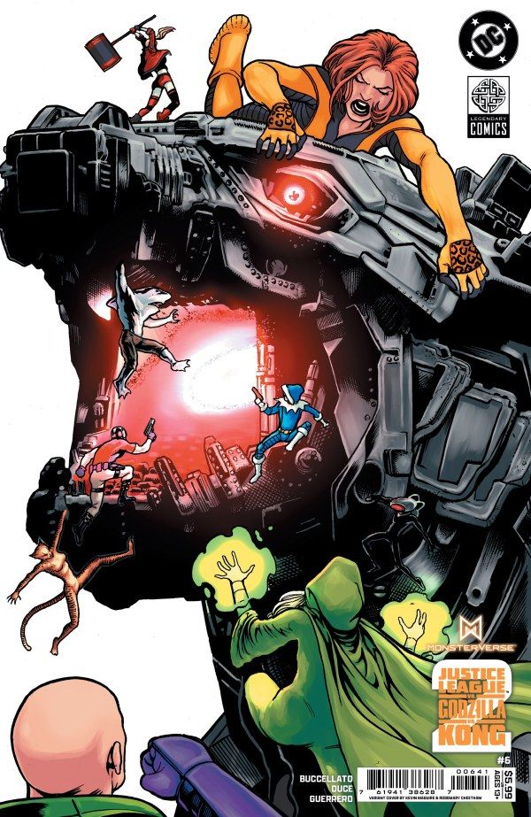 JUSTICE LEAGUE VS. GODZILLA VS. KONG 2 (2025) #6 CVR D