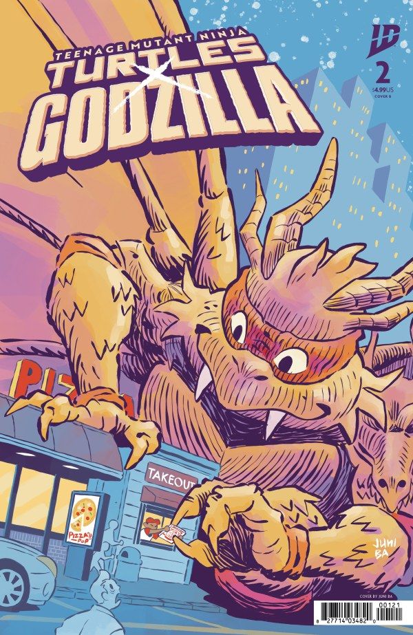 TEENAGE MUTANT NINJA TURTLES X GODZILLA (2026) #2 CVR B