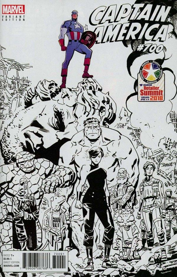 CAPTAIN AMERICA (2018) #700 CVR I