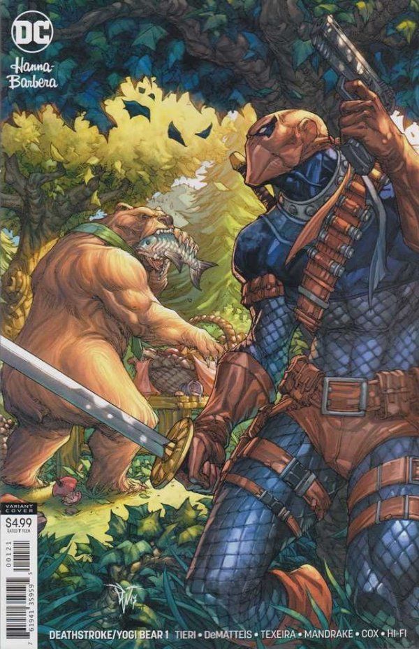 DEATHSTROKE/YOGI BEAR SPECIAL (2018) #1 CVR B
