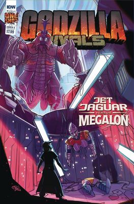 GODZILLA RIVALS JET JAGUAR VERSUS MEGALON (2023) #1