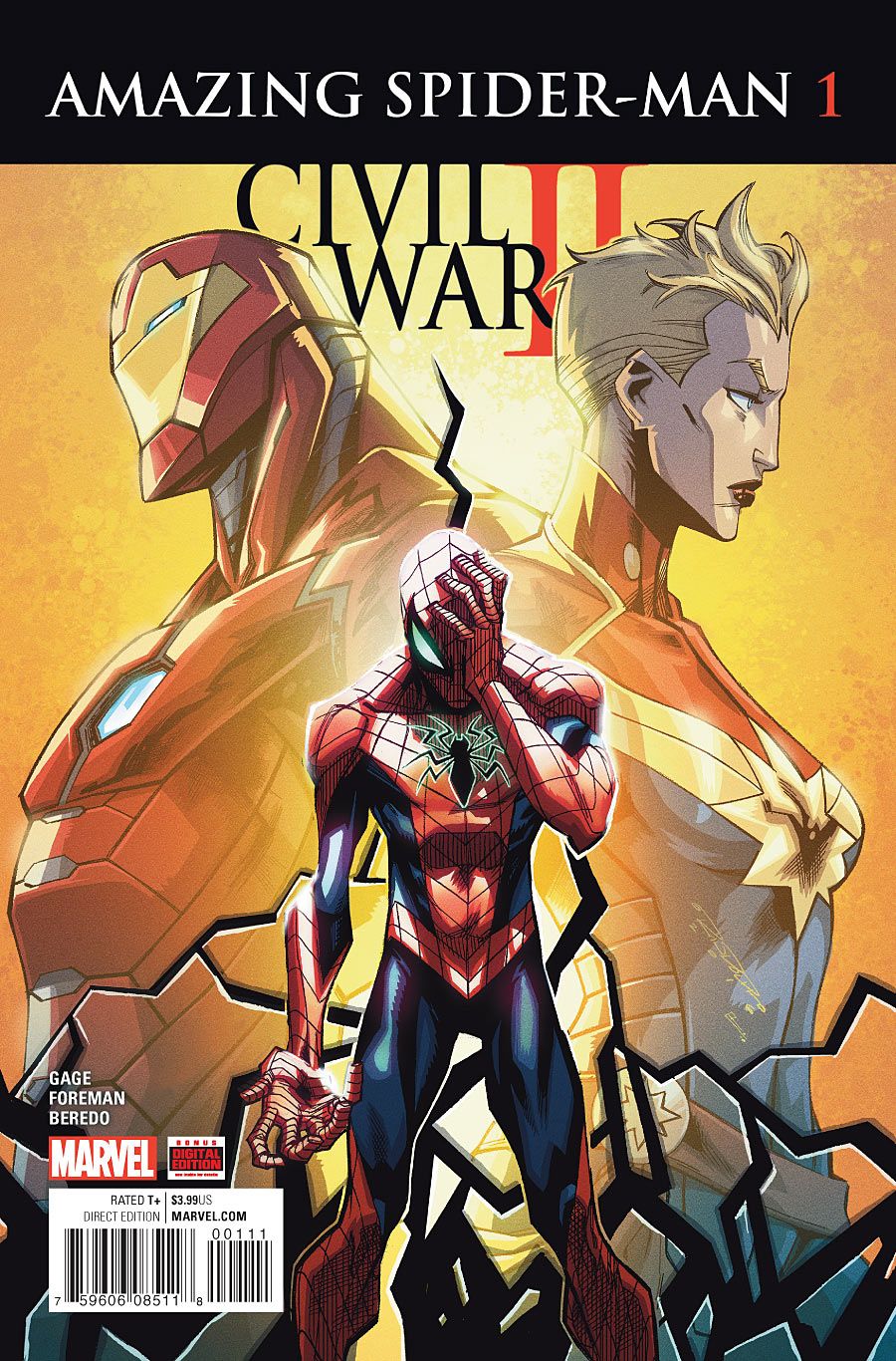 CIVIL WAR II AMAZING SPIDER-MAN (2016) #1