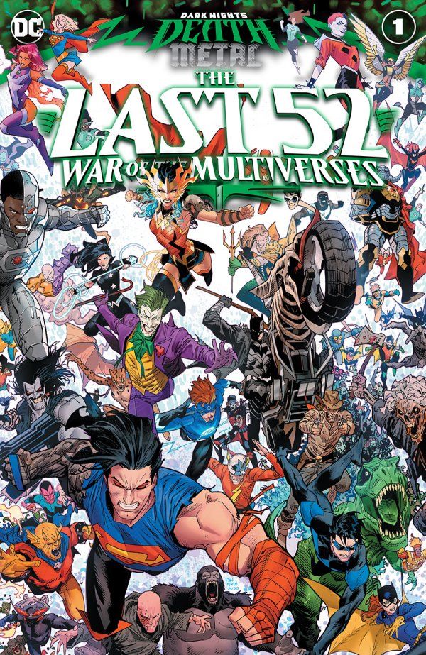 DARK NIGHTS DEATH METAL THE LAST 52 WAR OF THE MULTIVERSE (2020) #1
