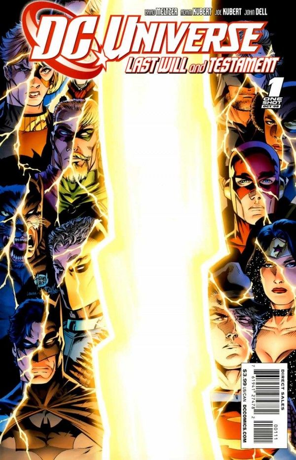 DC UNIVERSE LAST WILL AND TESTAMENT (2008) #1