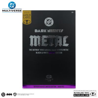 MCFARLANE DC MULTIVERSE THE BATMAN WHO LAUGHS (BLACK AND WHITE ACCENT EDITION)