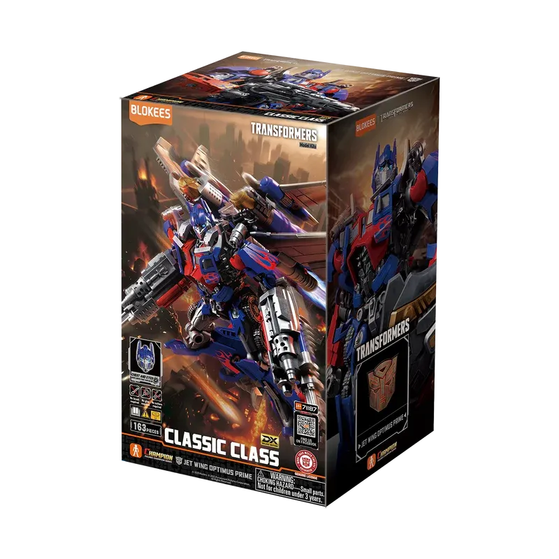 BLOKEES TRANSFORMERS DX CLASSIC CLASS 21 JET WING OPTIMUS PRIME